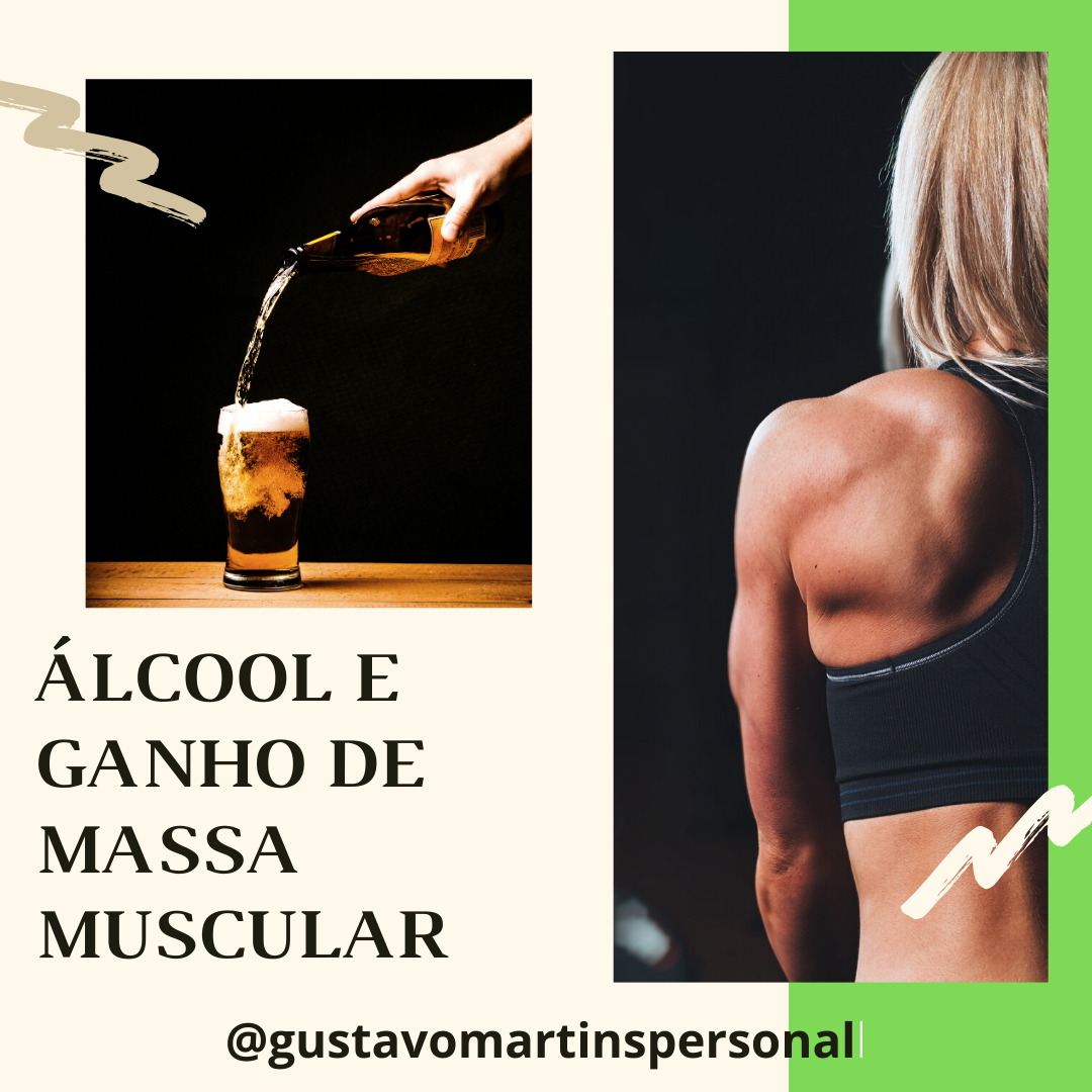 Consumo de álcool interfere no ganho de massa muscular?, saúde